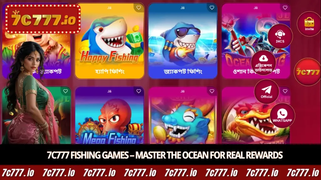 7c777 Fishing Games – Master the Ocean for Real Rewards