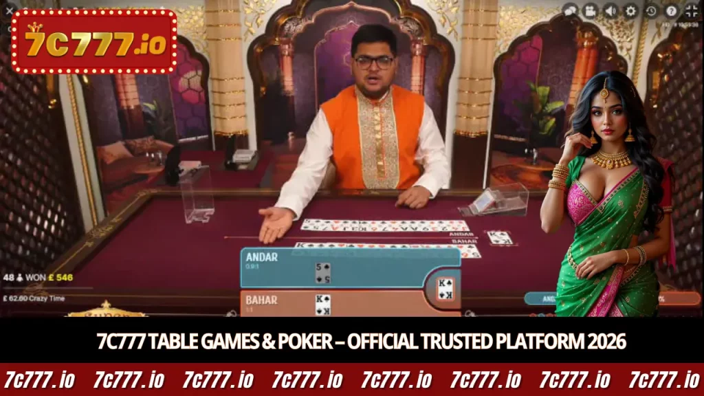 7c777 Table Games – Official Trusted Platform for Players
