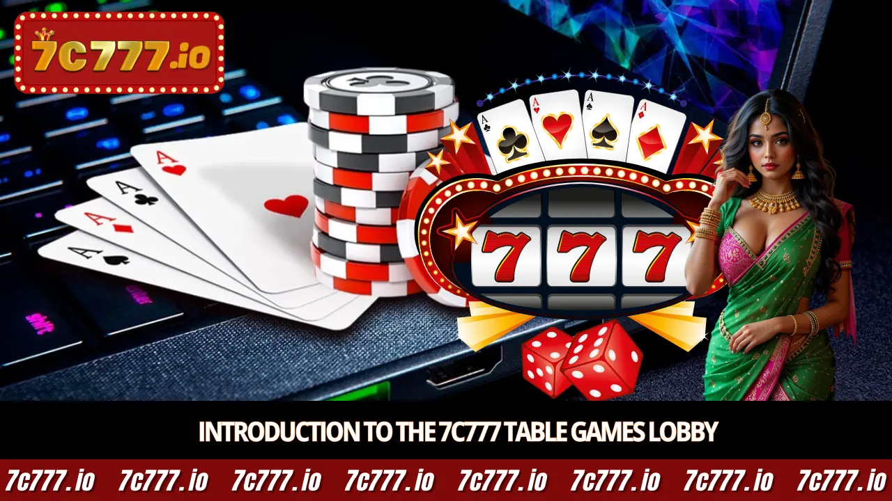 Introduction to the 7c777 Table Games lobby