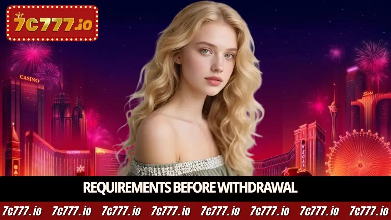 Requirements before withdrawal