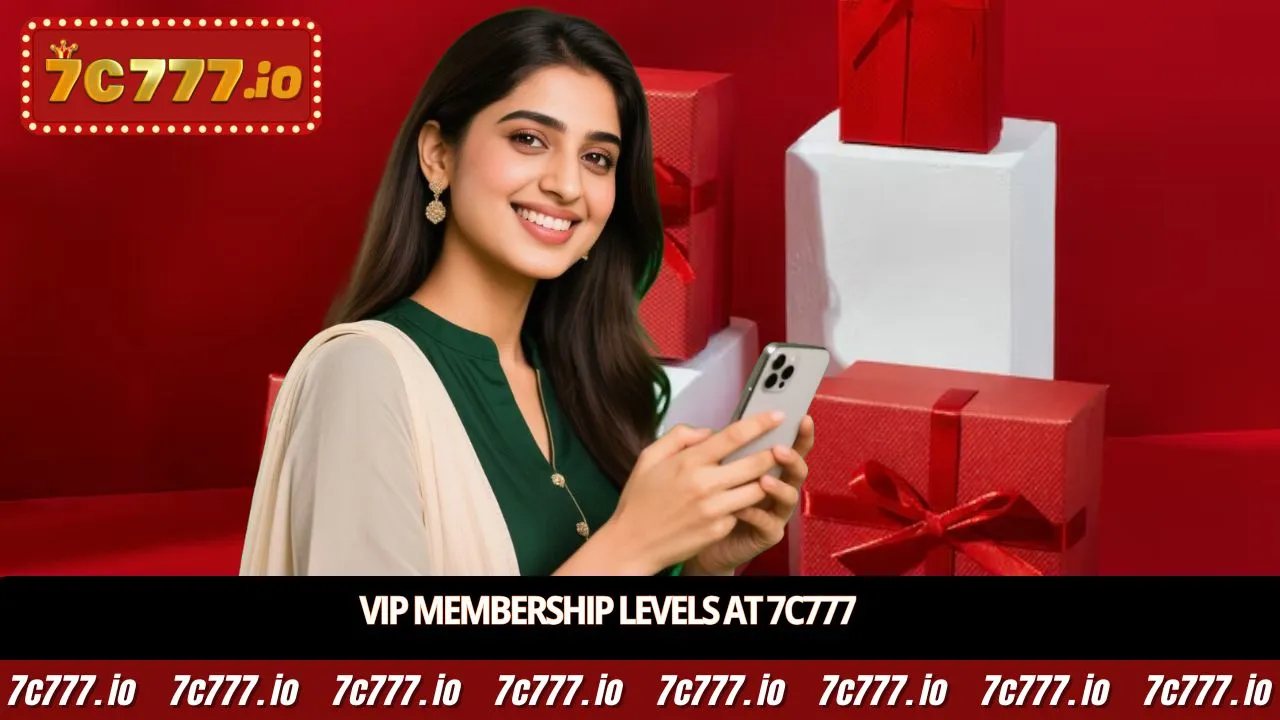 VIP membership levels at 7c777